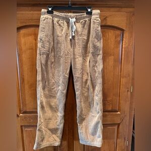 Aerie Men's Corduroy Pants in Tan